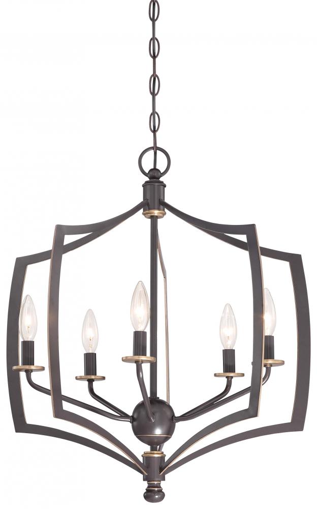 MIDDLETOWN - 5 LIGHT CHANDELIER
