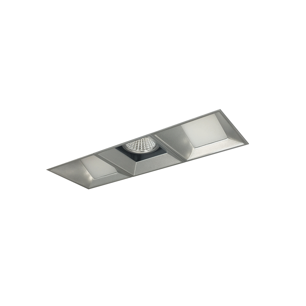 Iolite MLS 3-Head Trimless Reflector Kit, 5000K, 1000lm, Haze Fixed Downlt./Wall Wash Trims
