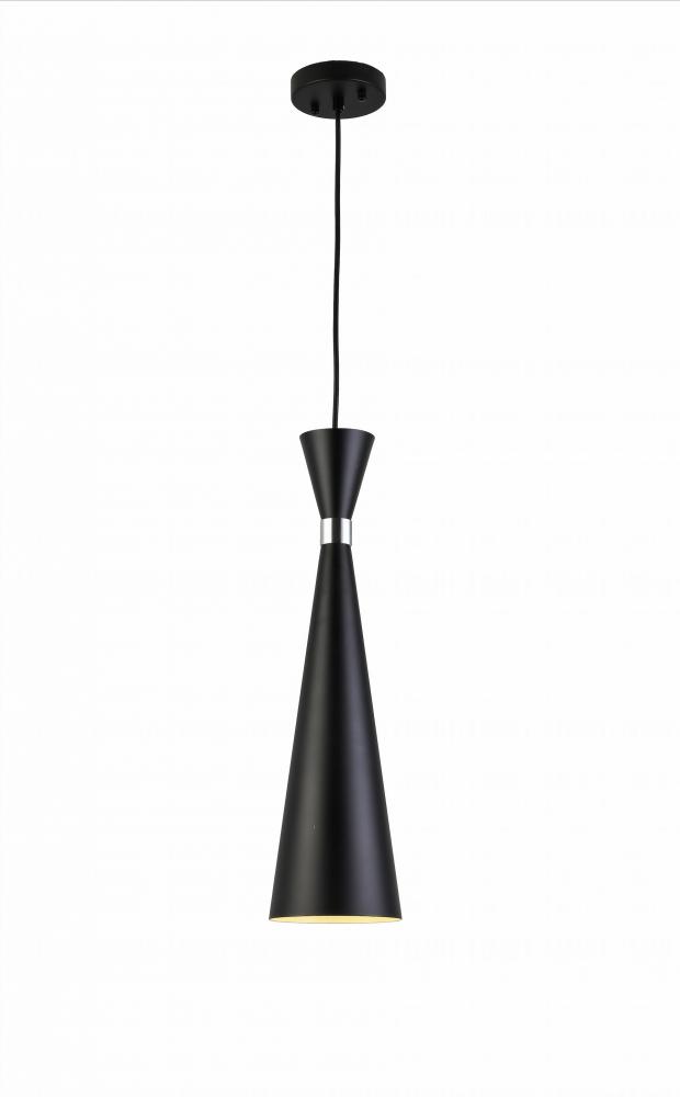 Pendant Black with Chrome