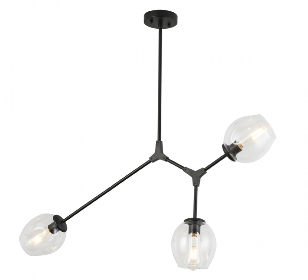 Ellen Chandelier Black