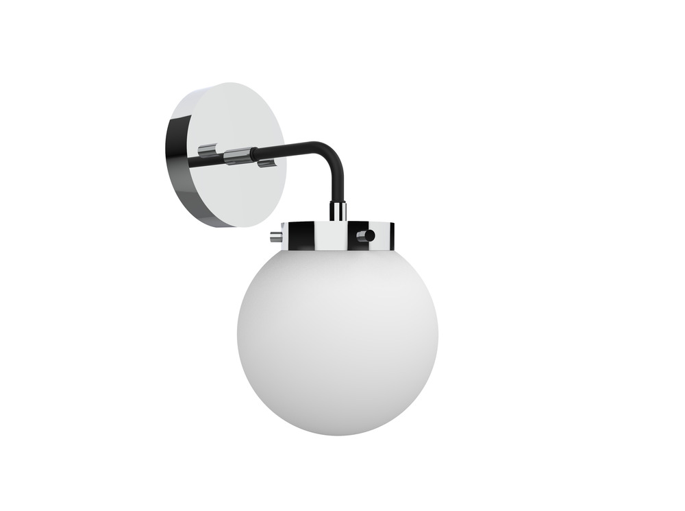 Bianca Wall Sconce Chrome/Black