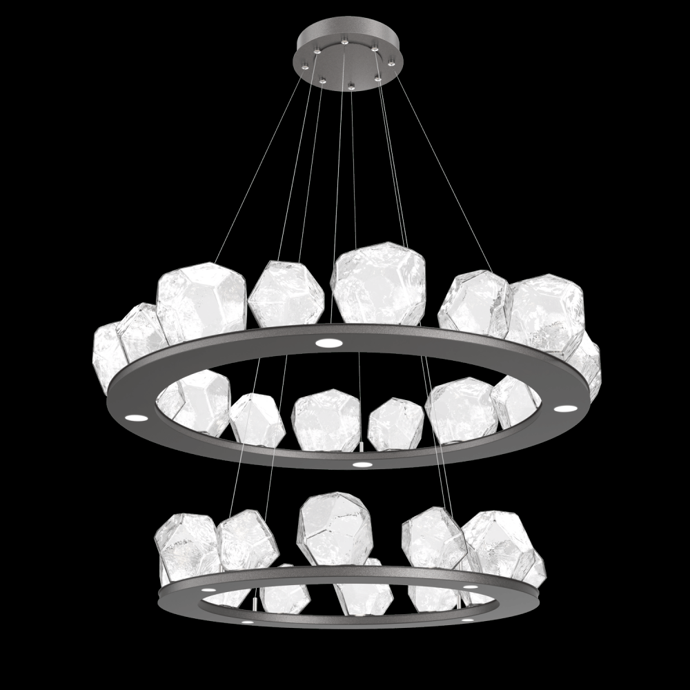 Gem Two-Tier Ring