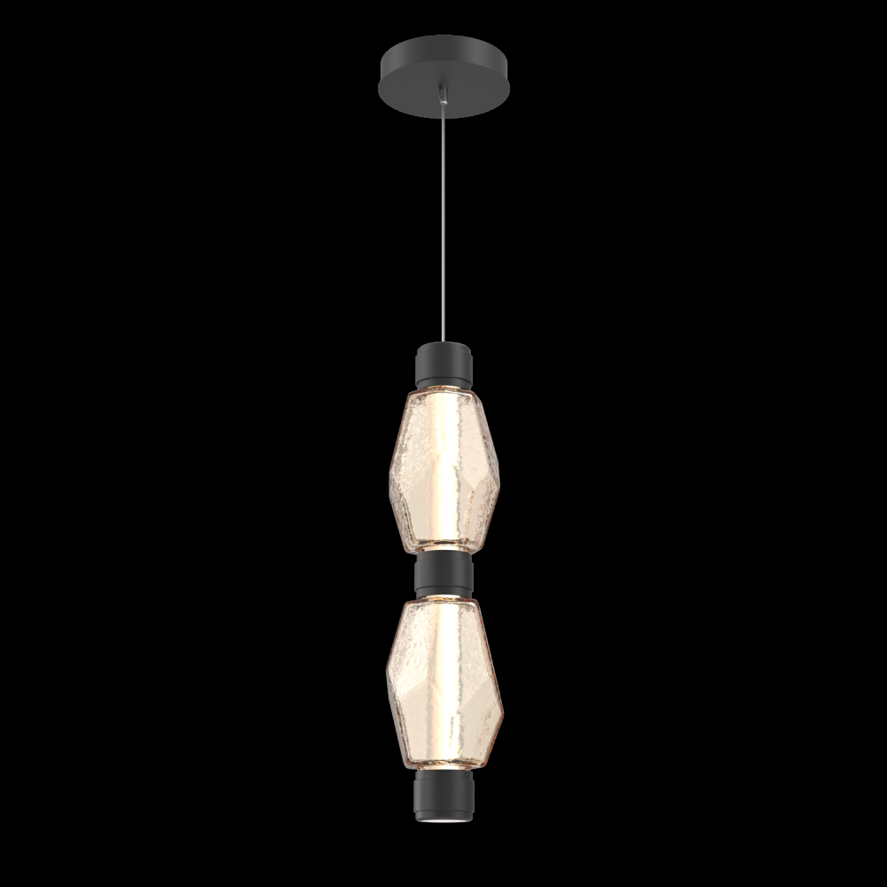 Gem Mandrel Double Pendant