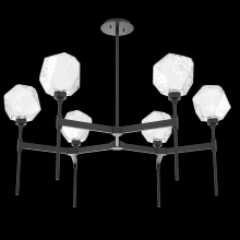 Hammerton CHB0039-39-MB-C-001-L1 - Gem Round Chandelier-39-Matte Black