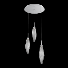 Hammerton CHB0050-03-CS-CS-C01-L1 - Rock Crystal Round 3pc Multi-Pendant