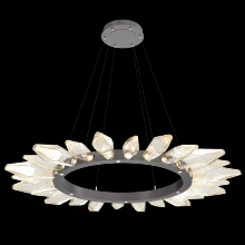 Hammerton CHB0050-56-GP-CA-CA1-L1 - Rock Crystal Radial Ring - 56