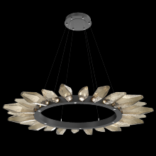 Hammerton CHB0050-56-MB-CB-CA1-L1 - Rock Crystal Radial Ring - 56