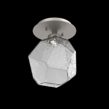 Hammerton SMB0039-01-BS-S-L1 - Single Glass Sconce & Flush Mount - Gem
