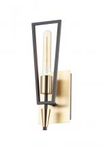 Maxim 11651BKSBR - Wings-Wall Sconce