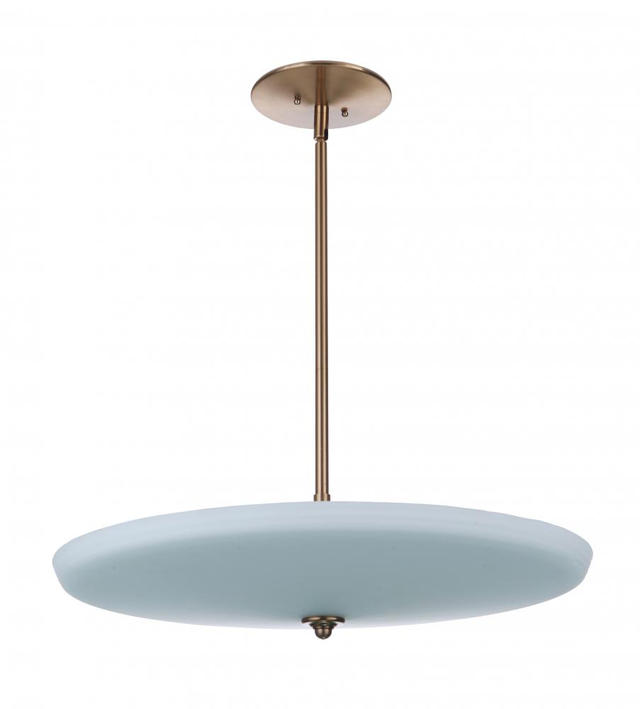 Stenson 5 Light Pendant Satin Brass