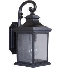 Craftmade Z3204-MN - Gentry 1 Light Small Outdoor Wall Lantern in Midnight