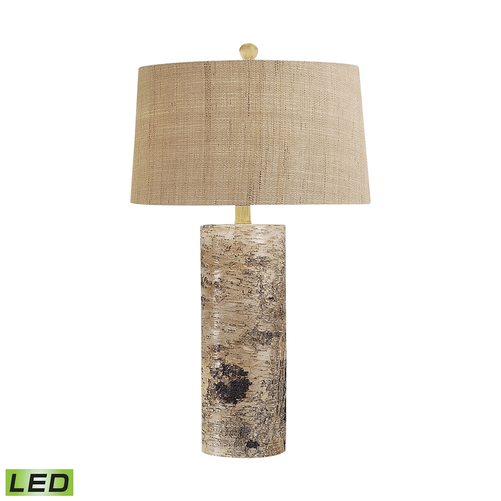 Aspen Bark Table Lamp - LED