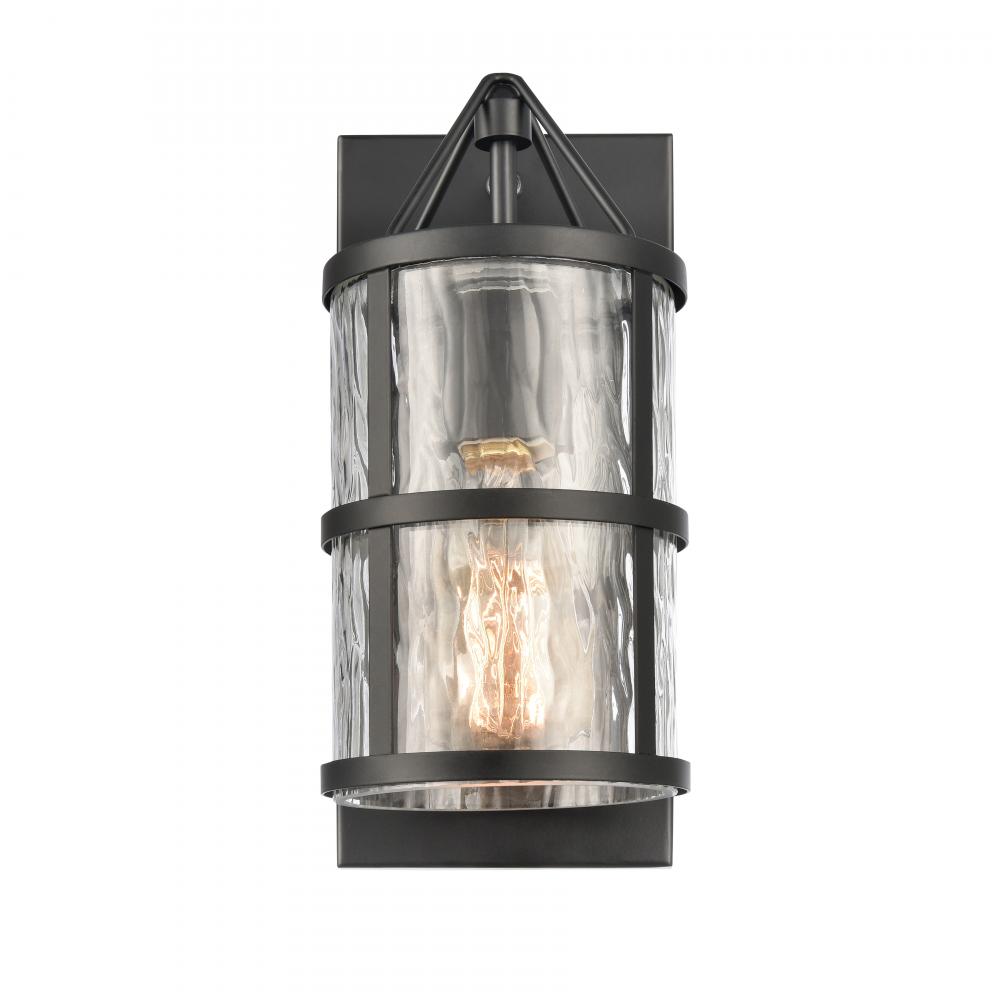 Solace 11'' High 1-Light Sconce - Matte Black