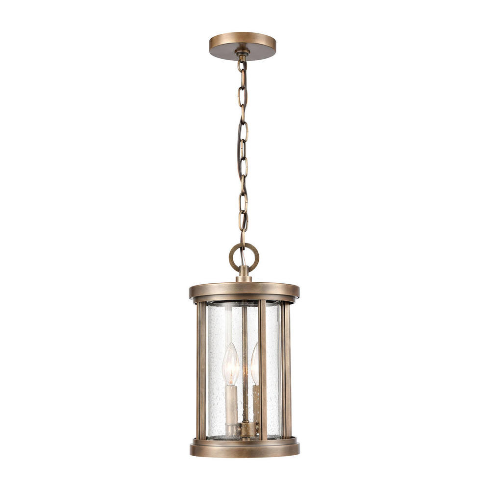 Brison 2-Light hanging in  Vintage Brass