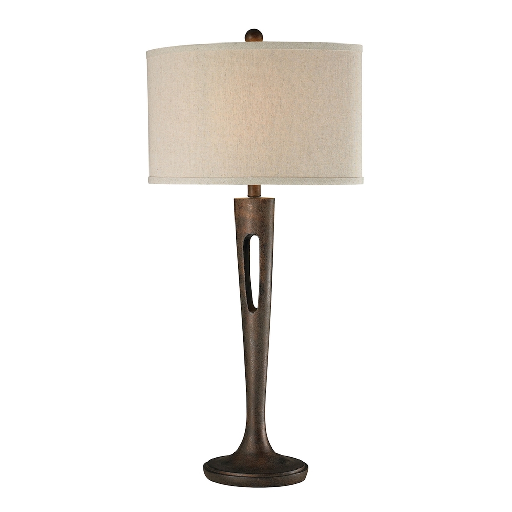 Martcliff Table Lamp in Burnished Bronze