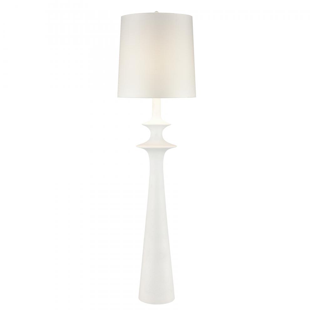 Erica 76'' High 1-Light Floor Lamp - Dry White