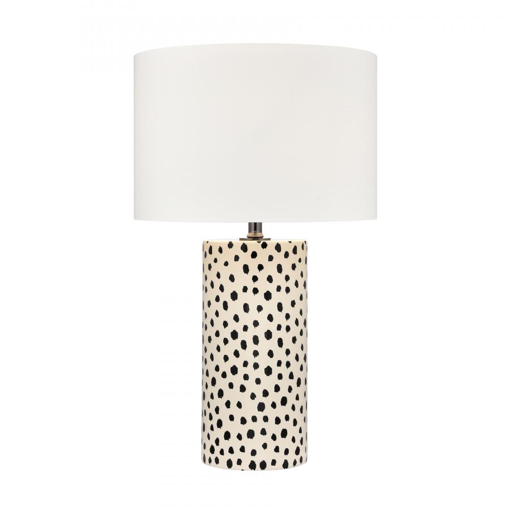 Signe 26'' High 1-Light Table Lamp - Cream