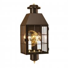 ELK Home Plus 1093-BR-CL - American Heritage 21.75'' High 2-Light Outdoor Sconce - Bronze