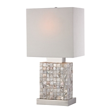 ELK Home Plus 112-1155 - Mini Mother of Pearl Accent Lamp