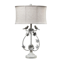 ELK Home Plus 113-1134 - Saint Louis Heights Table Lamp in Antique White Iron