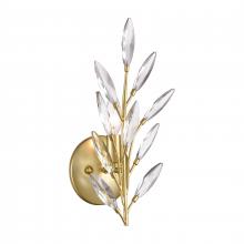 ELK Home Plus 18301/1 - Flora Grace 14'' High 1-Light Sconce - Champagne Gold