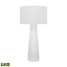 ELK Home Plus 203-LED - Obelisk Table Lamp in White with Night Light - LED