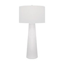 ELK Home Plus 203 - Obelisk Table Lamp in White with Night Light