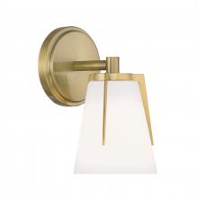 ELK Home Plus 2501-AN-MO - Allure 9'' High 1-Light Sconce - Antique Brass