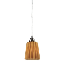 ELK Home Plus 31141/1AMB - Angles 1-Light Pendant in Satin Nickel