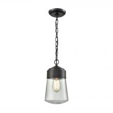 ELK Home Plus 45118/1 - Mullen Gate 1-Light Outdoor Pendant in Oil Rubbed Bronze