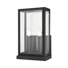 ELK Home Plus 45522/2 - Foundation 2 light outdoor sconce in Matte Black