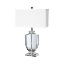 ELK Home Plus 722 - Crystal Rectangular Urn Table Lamp
