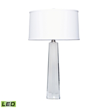 ELK Home Plus 729-LED - Crystal Faceted Column Table Lamp - LED