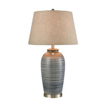 ELK Home Plus 77155 - Monterey Table Lamp in Blue