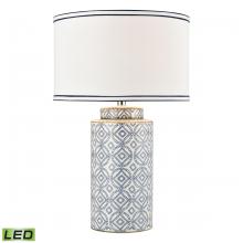 ELK Home Plus 77169-LED - Ambert 27'' High 1-Light Table Lamp - Blue - Includes LED Bulb