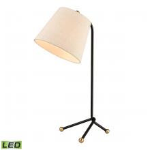 ELK Home Plus 77205-LED - Pine Plains 25'' High 1-Light Table Lamp - Black - Includes LED Bulb