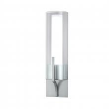 ELK Home Plus 8144-BN-CL - Slope 15'' High Integrated LED Sconce - Brushed Nickel