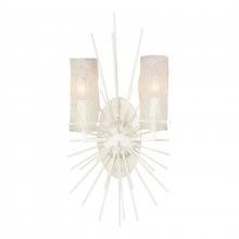 ELK Home Plus 82081/2 - Sea Urchin 21'' High 2-Light Sconce - White Coral