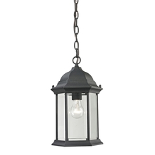 ELK Home Plus 8601EH/65 - Thomas - Spring Lake 8'' Wide 1-Light Outdoor Pendant - Matte Textured Black