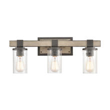 ELK Home Plus 89142/3 - Annenberg 22'' Wide 3-Light Vanity Light - Anvil Iron