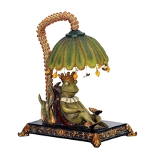 ELK Home Plus 91-740 - Sleeping King Frog Accent Lamp