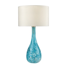 ELK Home Plus D2691 - Mediterranean Blown Glass Table Lamp in Seafoam