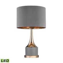 ELK Home Plus D2748-LED - Gold Cone Neck Table Lamp - Small - LED