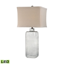 ELK Home Plus D2776-LED - Hammered Grey Glass Table Lamp - LED