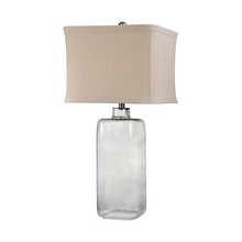 ELK Home Plus D2776 - Hammered Grey Glass Table Lamp