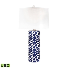 ELK Home Plus D2792-LED - Scale Sketch Table Lamp in Blue and White - LED