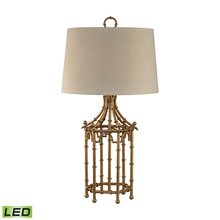 ELK Home Plus D2864-LED - Bamboo Birdcage Table Lamp - LED