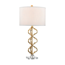 ELK Home Plus D2931 - Castile Table Lamp in Gold Leaf