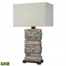 ELK Home Plus D3975-LED - Terra Firma 30'' High 1-Light Outdoor Table Lamp - Stone - Includes LED Bulb