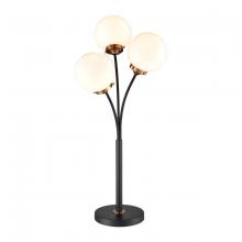 ELK Home Plus D4582 - Boudreaux 3 light table lamp in Matte Black